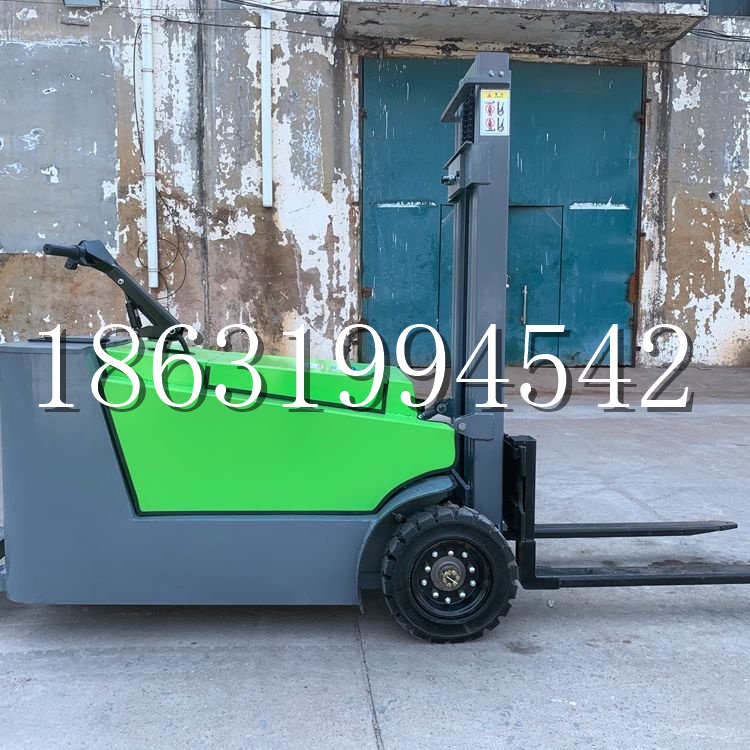 贵州省小型电动叉车1吨2吨步行站驾式电瓶堆高充电装卸车液压升降车铲车